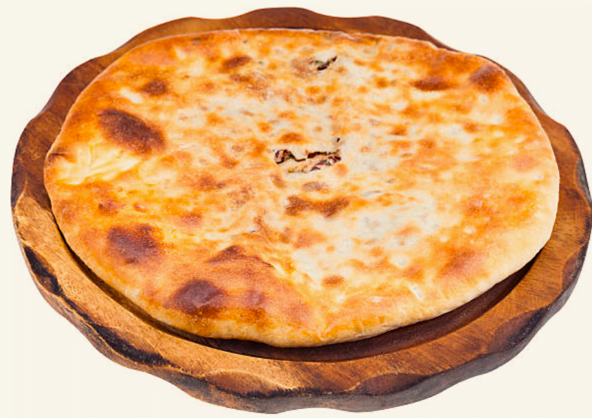 The most famous Georgian dish Lobiani